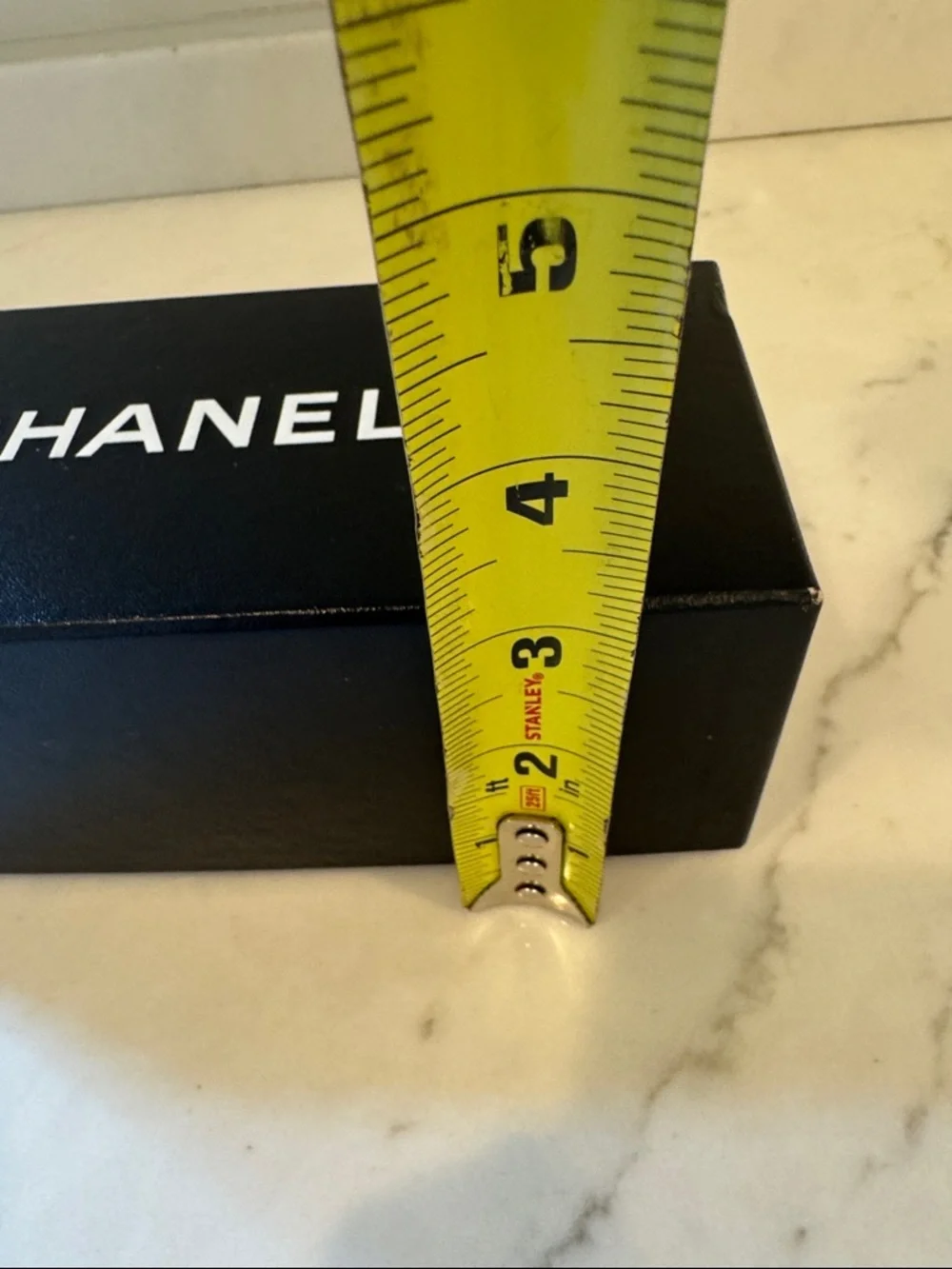 CHANEL Black and White Branded Box with Booklets 7x3x3
